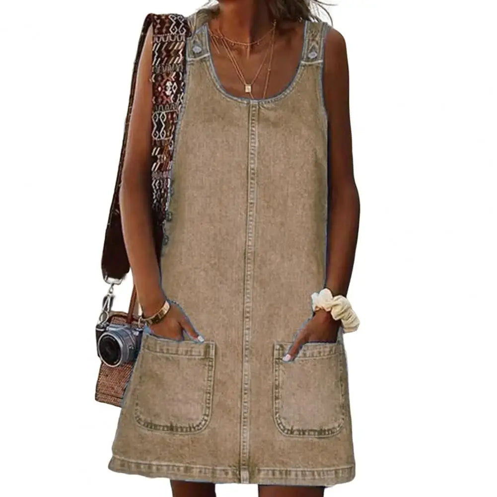 Vibeke™ | Loose Denim Dress