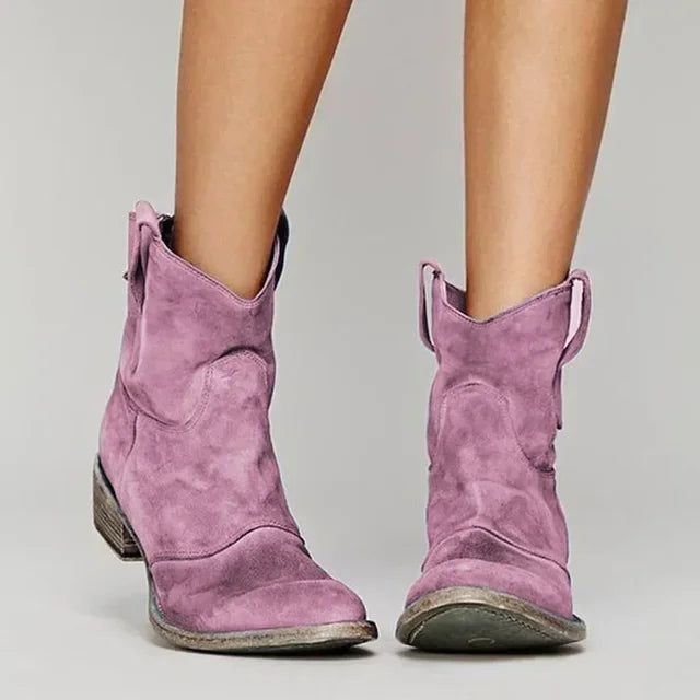 Maisie | Vintage Western Ankle Boots