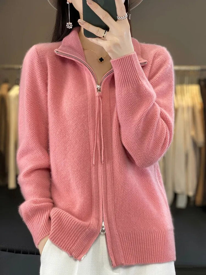 Zina | Merino Wool  Zipper