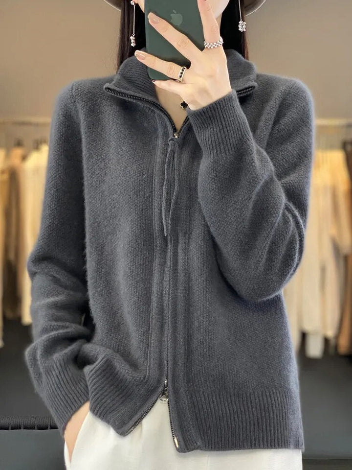 Zina | Merino Wool  Zipper