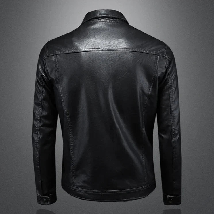 Stalen™ | Stylish Leather Spring Jacket