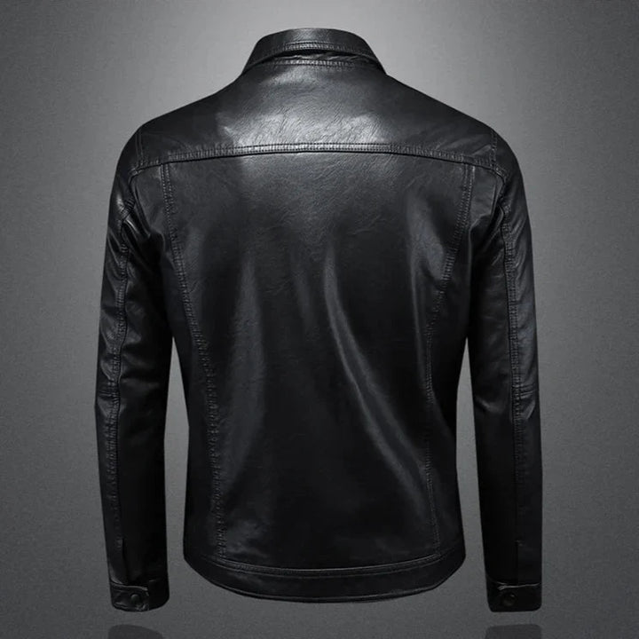 Stalen™ | Stylish Leather Spring Jacket