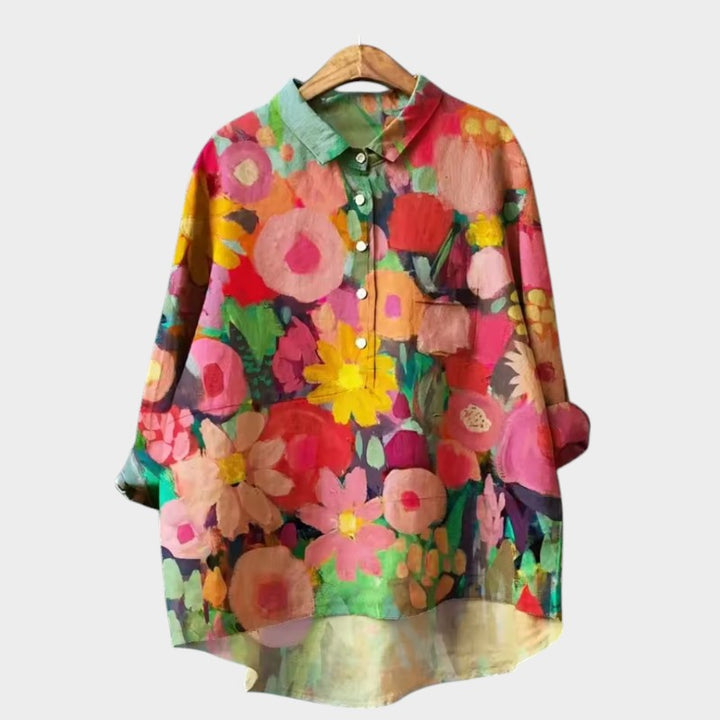 Yvonne™ | Stylish Cotton Blouse