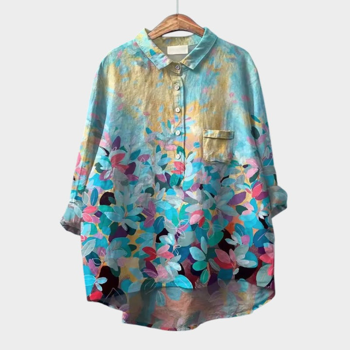 Yvonne™ | Stylish Cotton Blouse