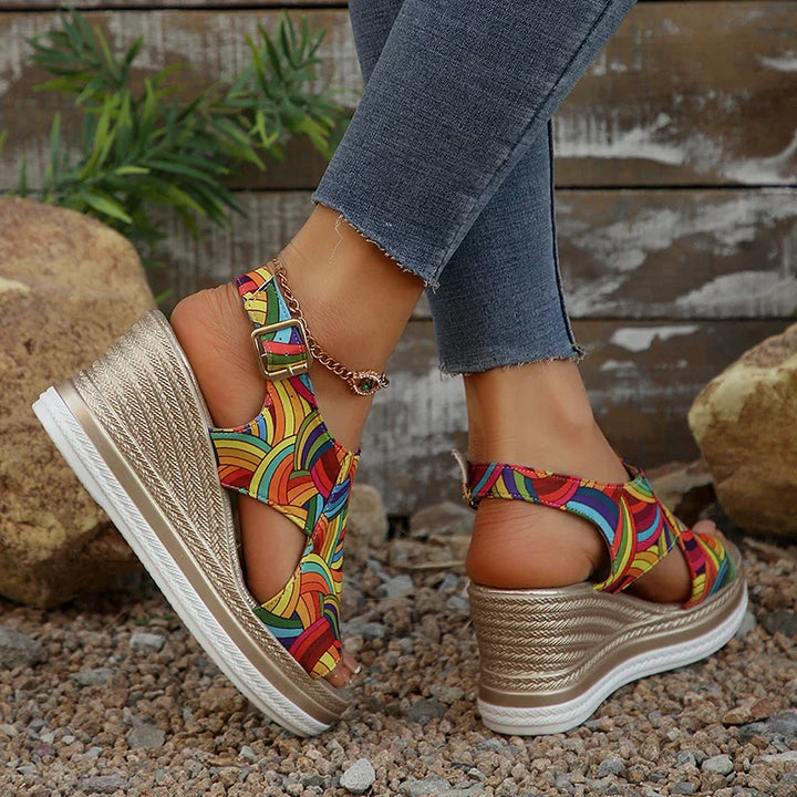 Janeiro wedge sandals