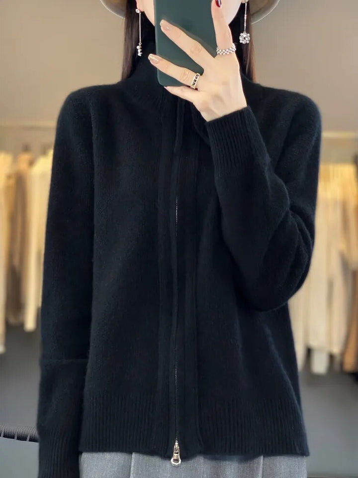 Zina | Merino Wool  Zipper