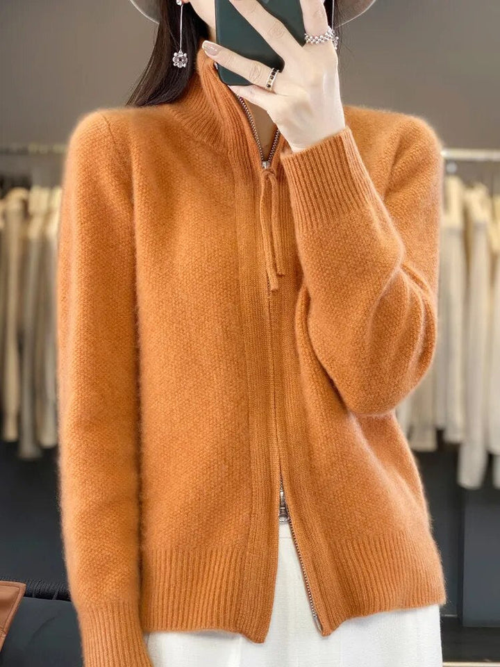 Zina | Merino Wool  Zipper