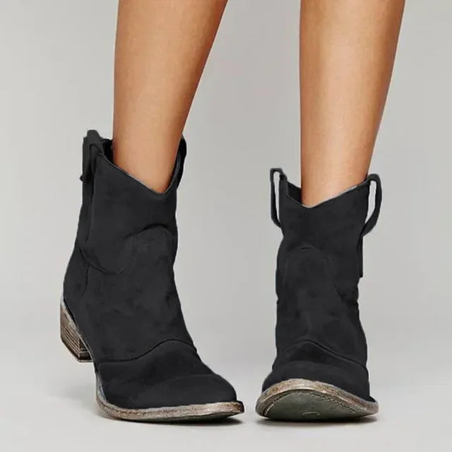 Maisie | Vintage Western Ankle Boots