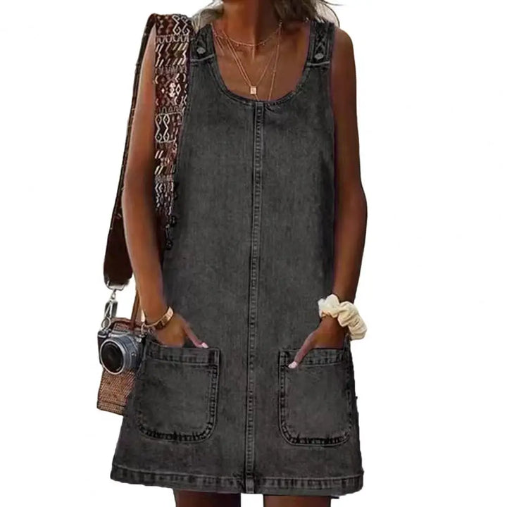 Vibeke™ | Loose Denim Dress