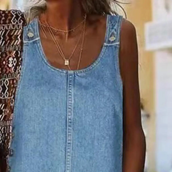 Vibeke™ | Loose Denim Dress