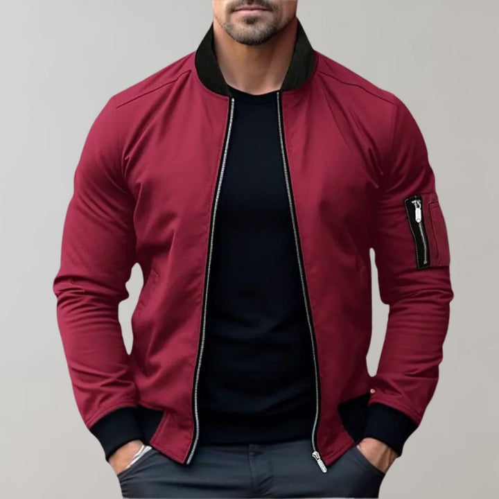 Ambrose | Breathable Lightweight All-Season Bomber Jacket