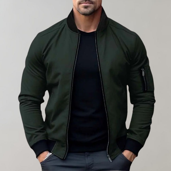 Ambrose | Breathable Lightweight All-Season Bomber Jacket