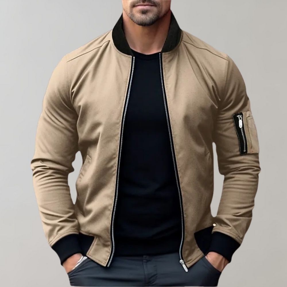 Ambrose | Breathable Lightweight All-Season Bomber Jacket