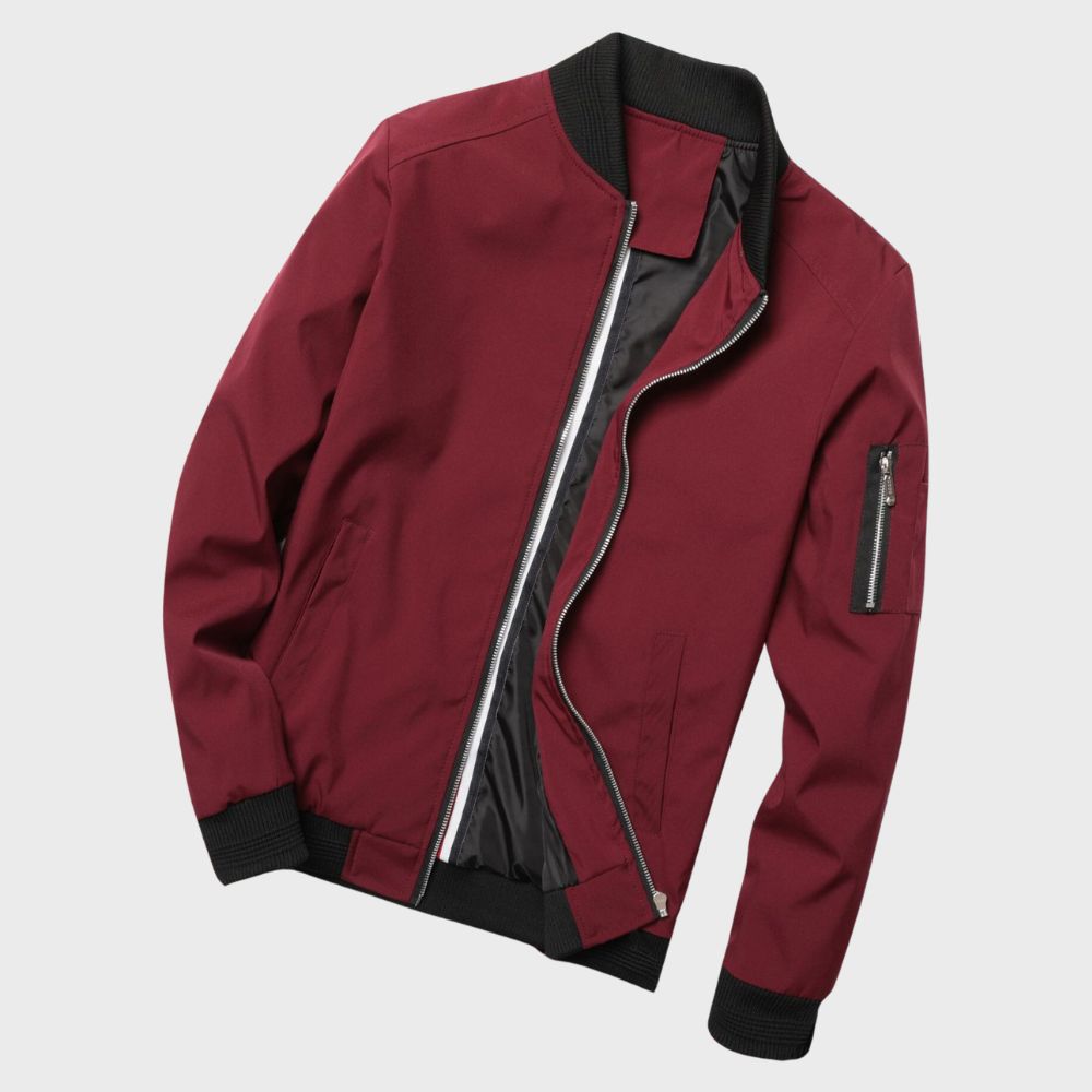 Ambrose | Breathable Lightweight All-Season Bomber Jacket