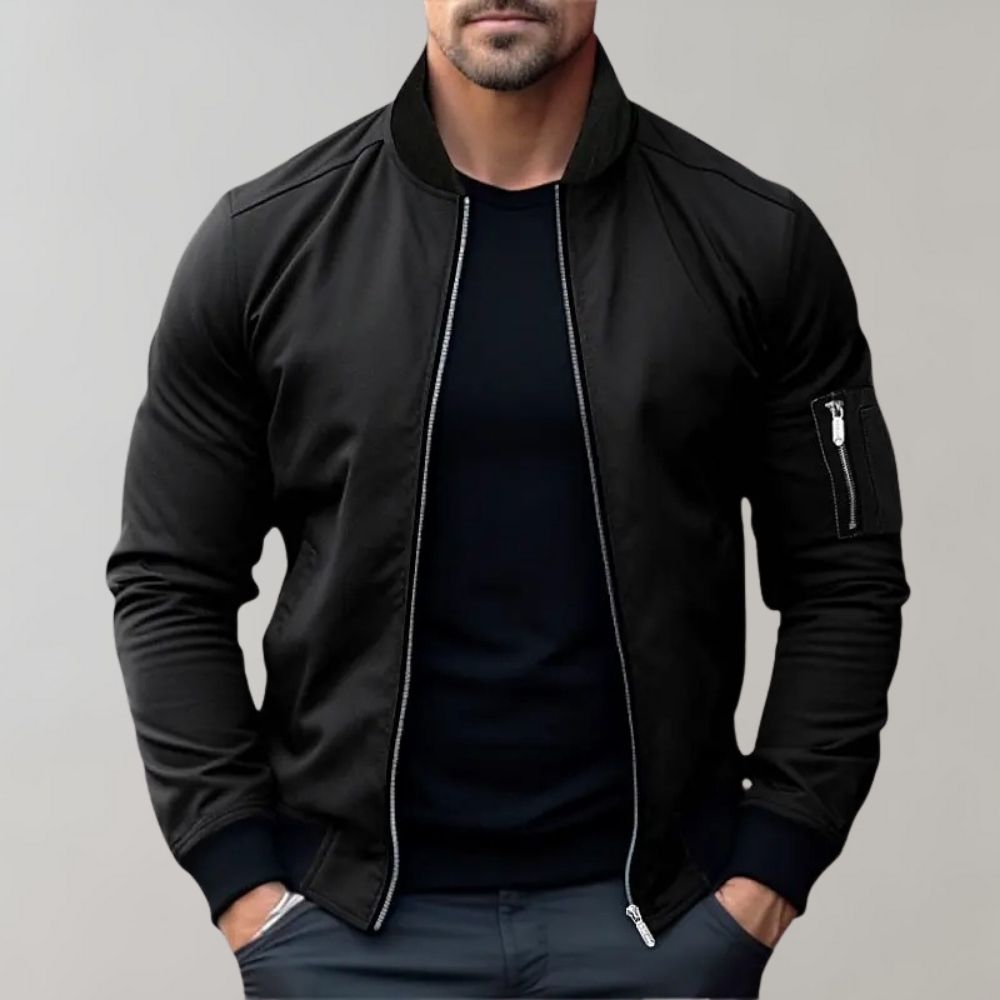 Ambrose | Breathable Lightweight All-Season Bomber Jacket