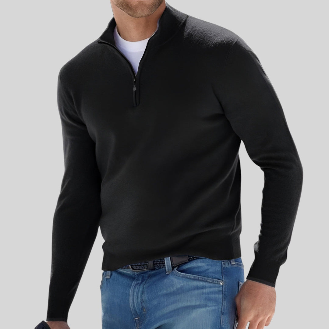 Wiley | Warm Sweater with Zipper