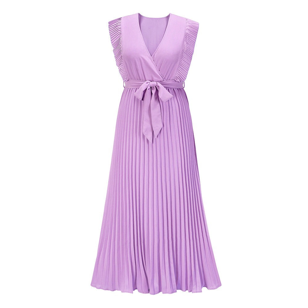 Adele™ - Dress with V-Neck