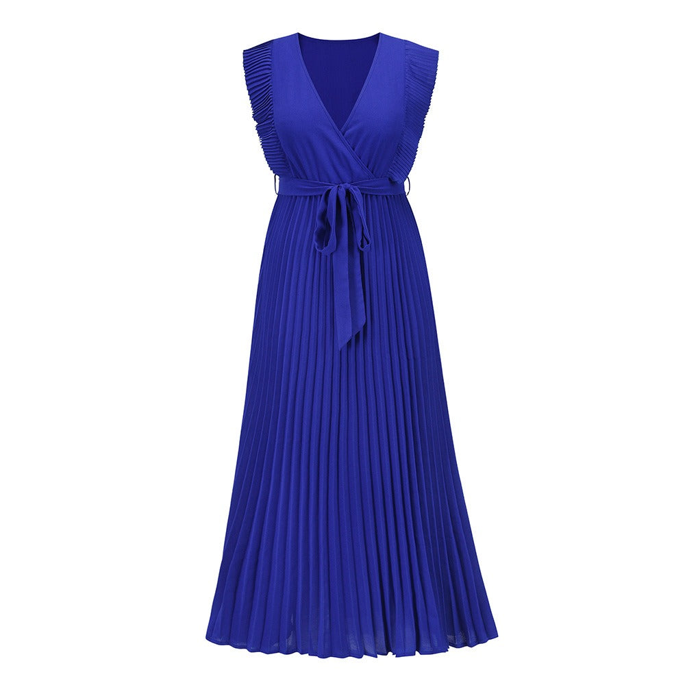Adele™ - Dress with V-Neck