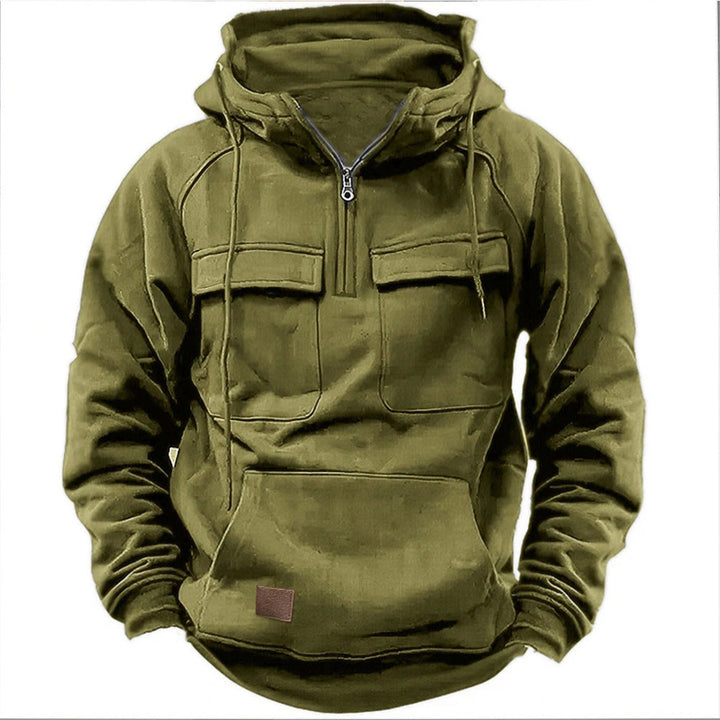 Dave | Stylish Mutli-Pocket Hoodie