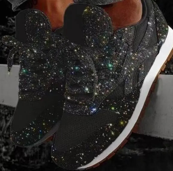 Cecily | Glitter Sequin Casual Shoes