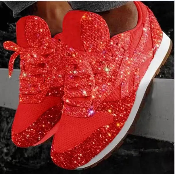 Cecily | Glitter Sequin Casual Shoes