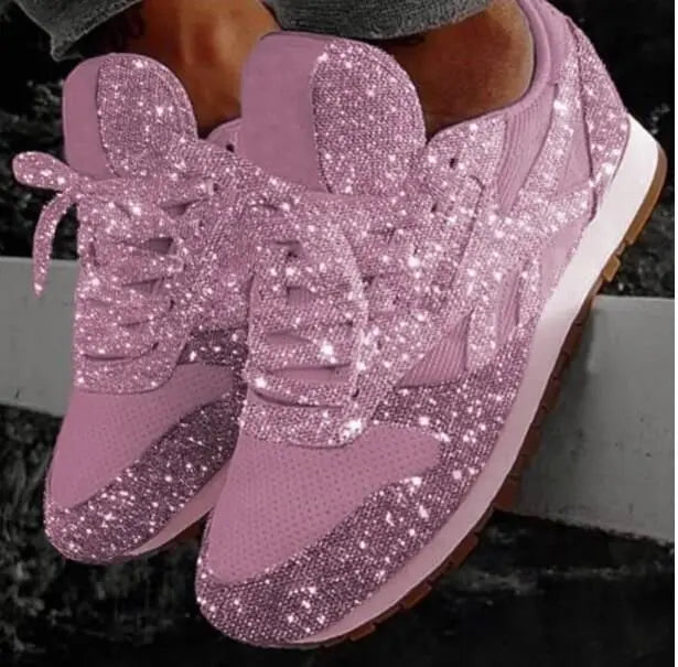 Cecily | Glitter Sequin Casual Shoes