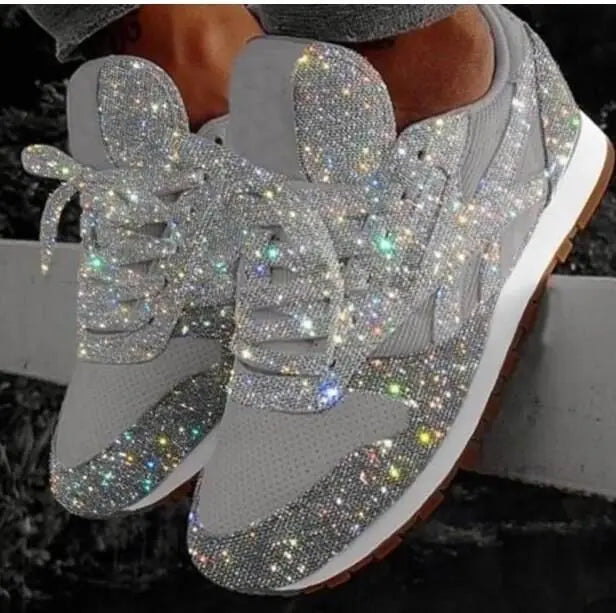 Cecily | Glitter Sequin Casual Shoes