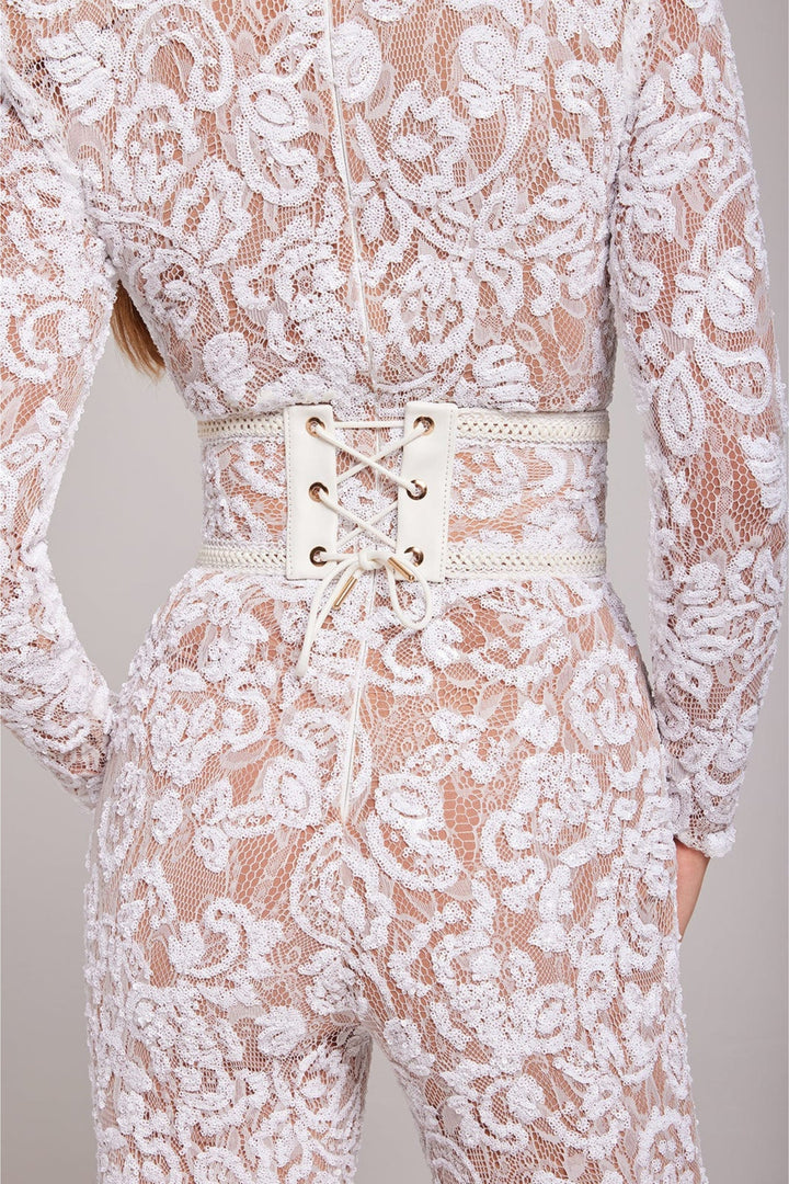 Solène™ | Chic Lace Jumpsuit