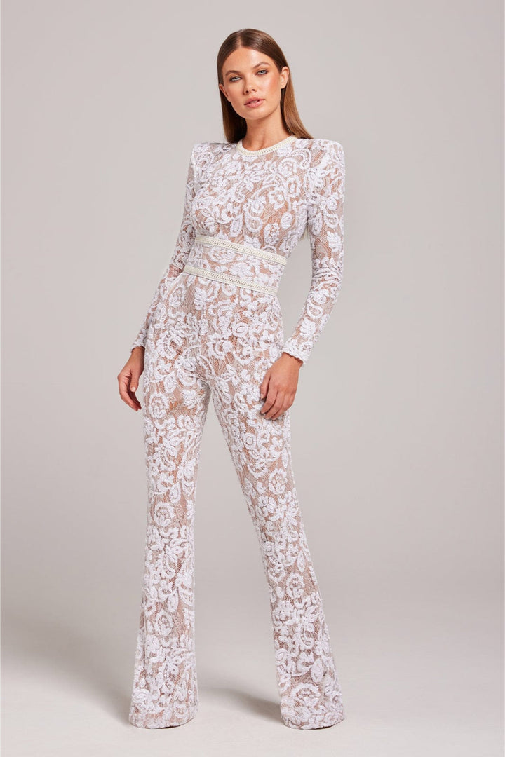Solène™ | Chic Lace Jumpsuit