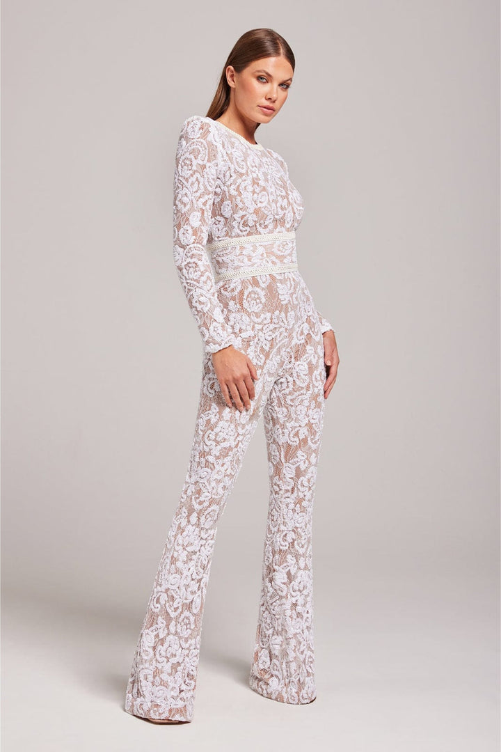 Solène™ | Chic Lace Jumpsuit