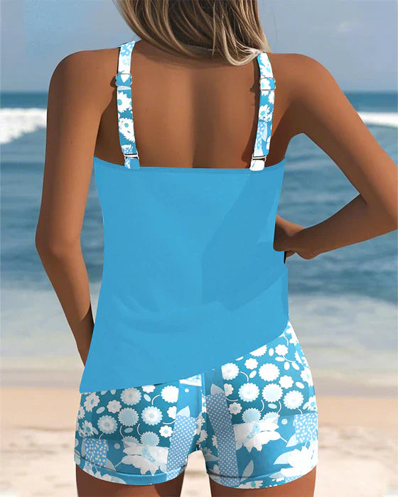 Yara - Sporty Swimsuit with Boxer | Last Day 80% Off!
