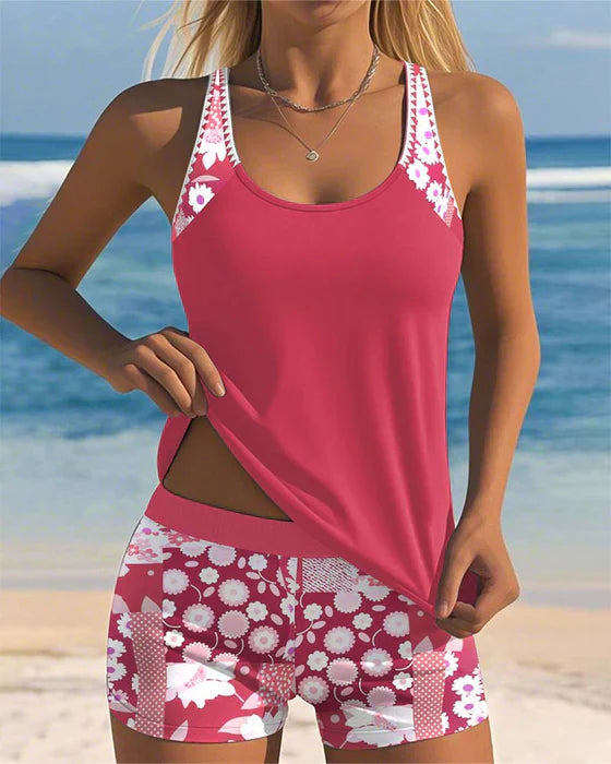 Yara - Sporty Swimsuit with Boxer | Last Day 80% Off!