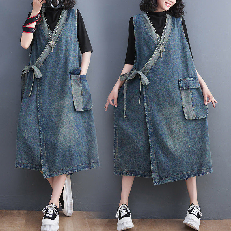 Viivi™ | Vintage Denim Dress