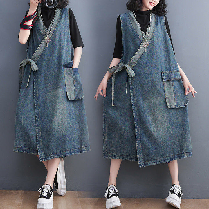 Viivi™ | Vintage Denim Dress
