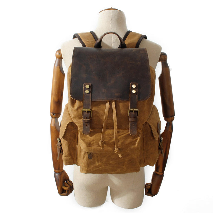Waxed Canvas Rucksack | COPENHAGEN