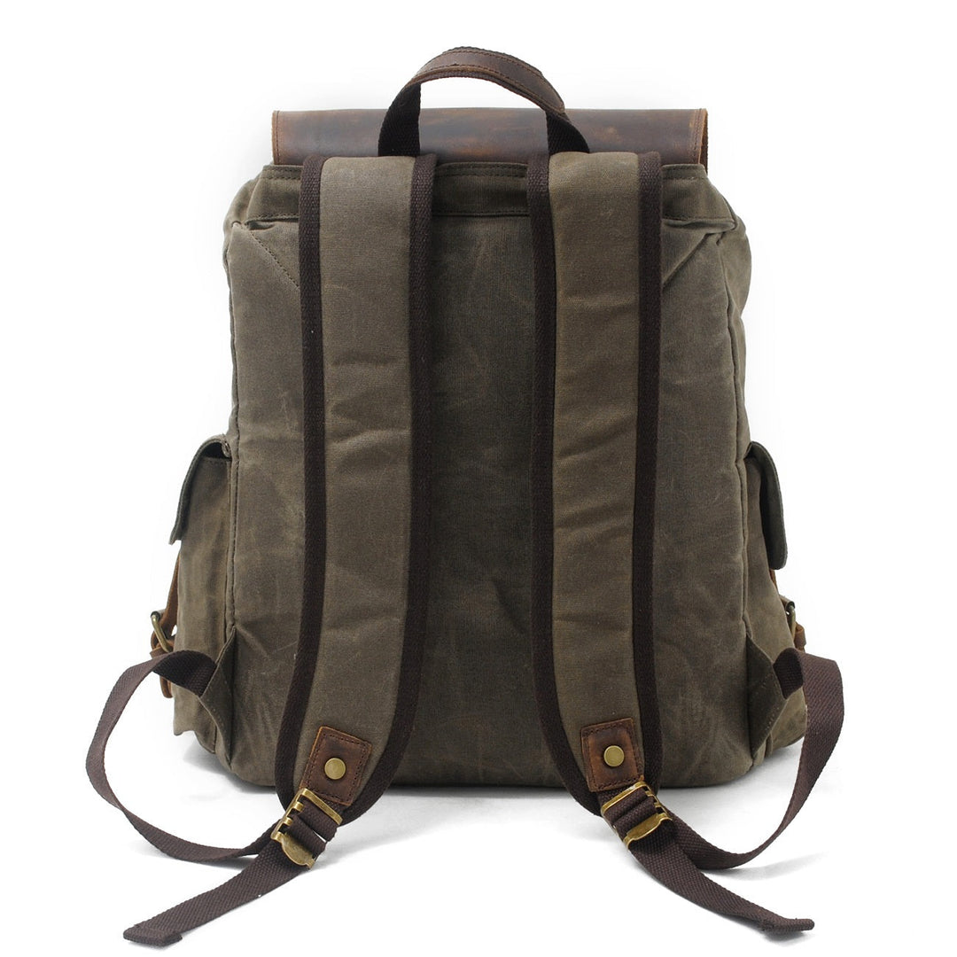 Waxed Canvas Rucksack | COPENHAGEN