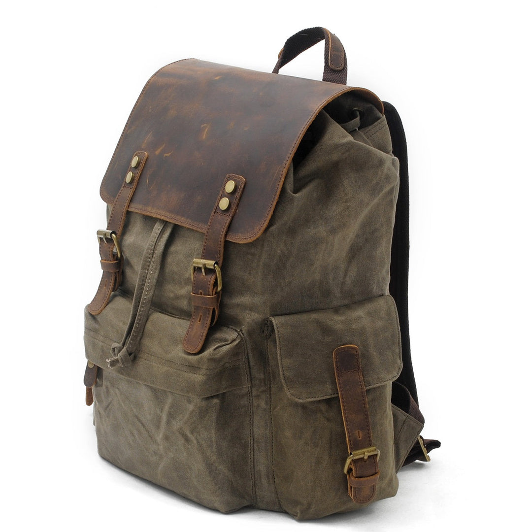 Waxed Canvas Rucksack | COPENHAGEN