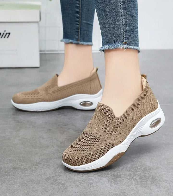 Gabriella | Orthopaedic Breathable Knitted Slip-On Sneakers