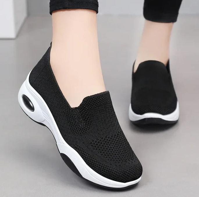 Gabriella | Orthopaedic Breathable Knitted Slip-On Sneakers