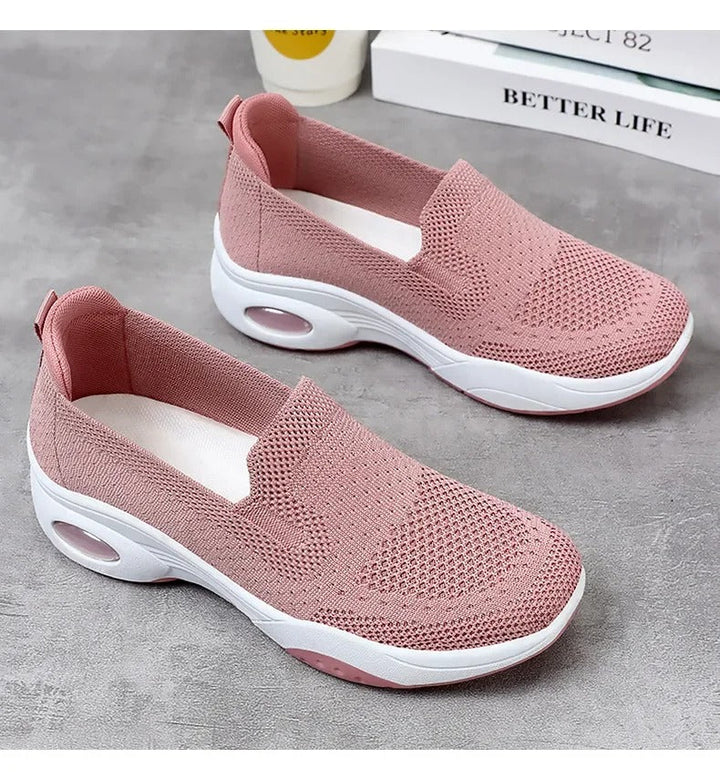 Gabriella | Orthopaedic Breathable Knitted Slip-On Sneakers