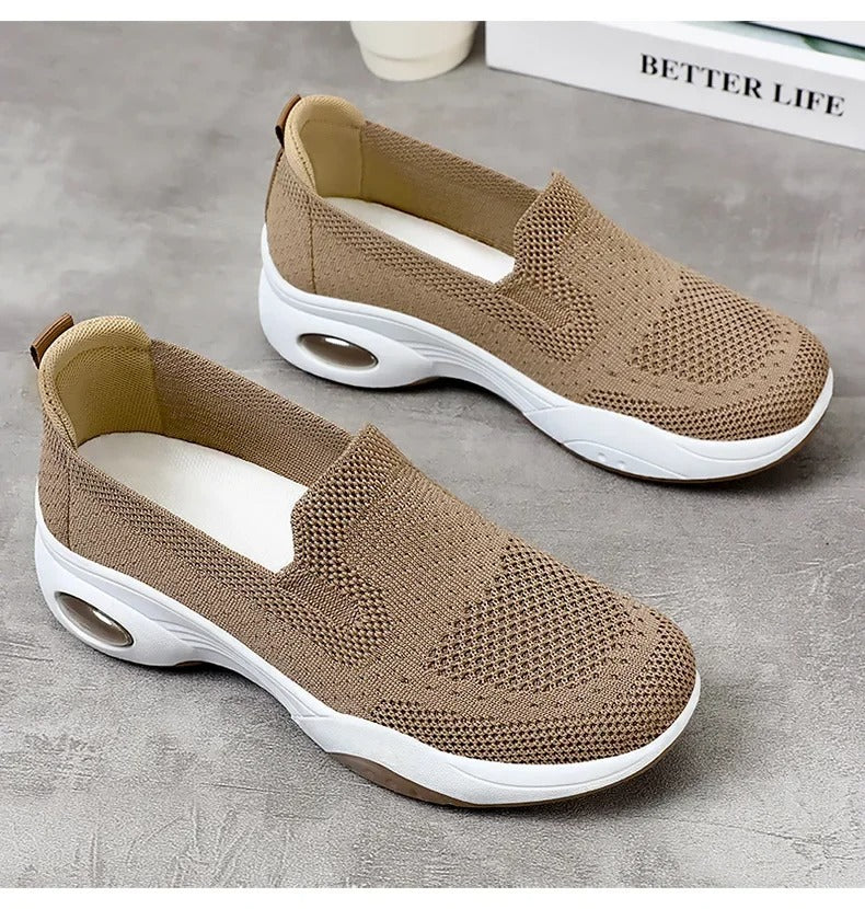 Gabriella | Orthopaedic Breathable Knitted Slip-On Sneakers