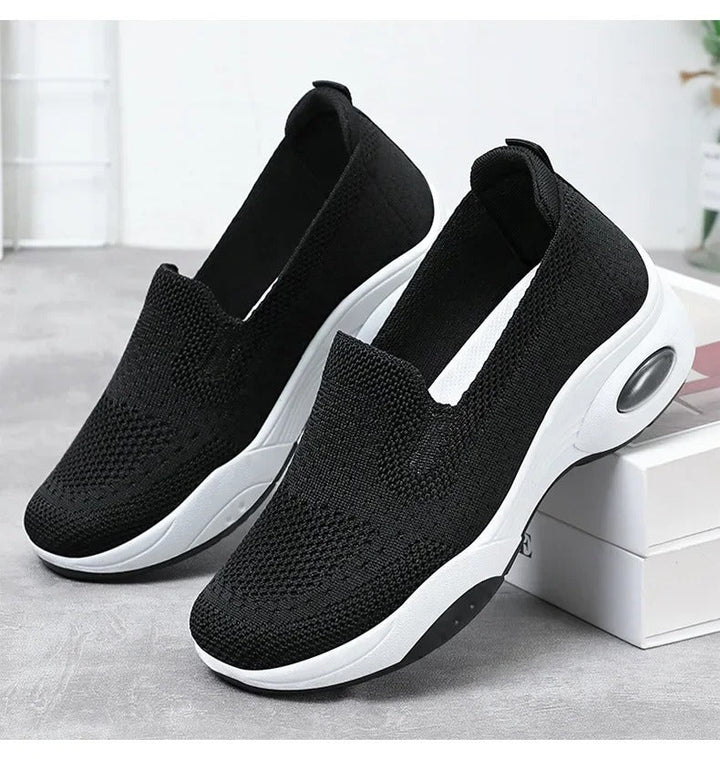 Gabriella | Orthopaedic Breathable Knitted Slip-On Sneakers
