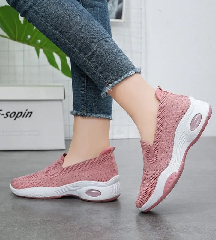 Gabriella | Orthopaedic Breathable Knitted Slip-On Sneakers
