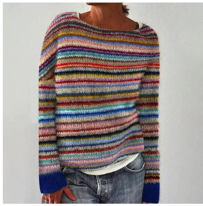Silvia | Retro Knitted Sweater