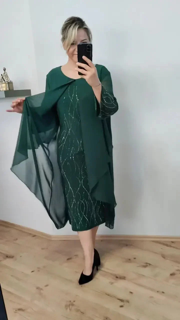 Aby™ | Elegant Tummy Covering Dress