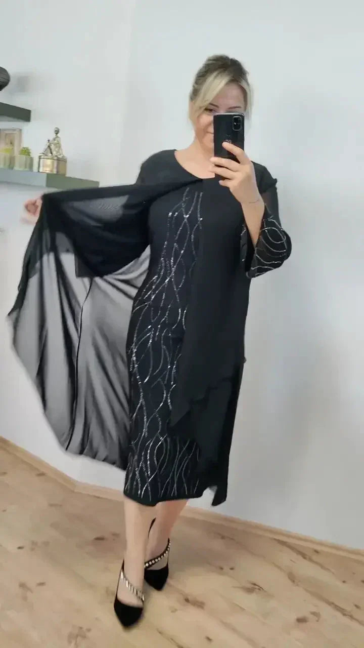 Aby™ | Elegant Tummy Covering Dress