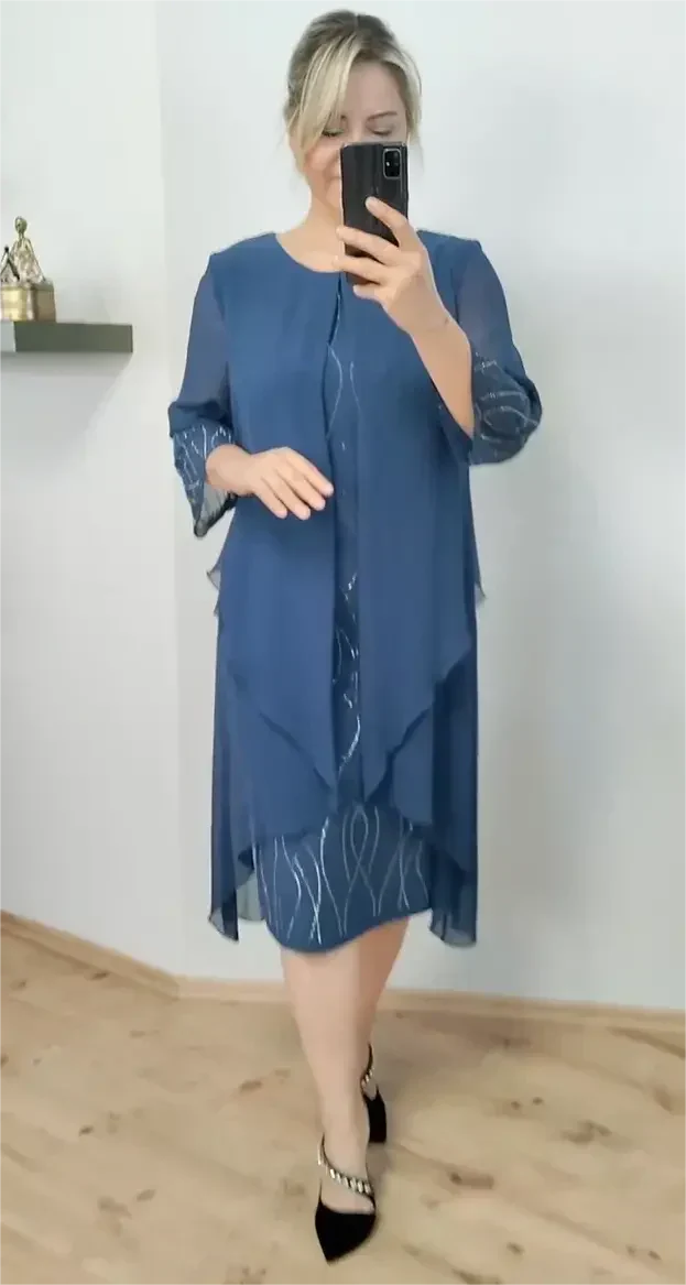 Aby™ | Elegant Tummy Covering Dress