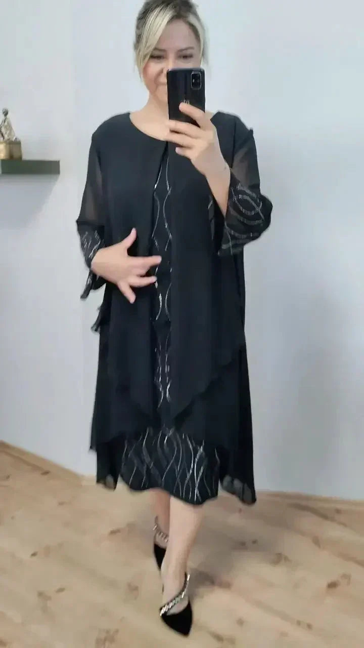 Aby™ | Elegant Tummy Covering Dress