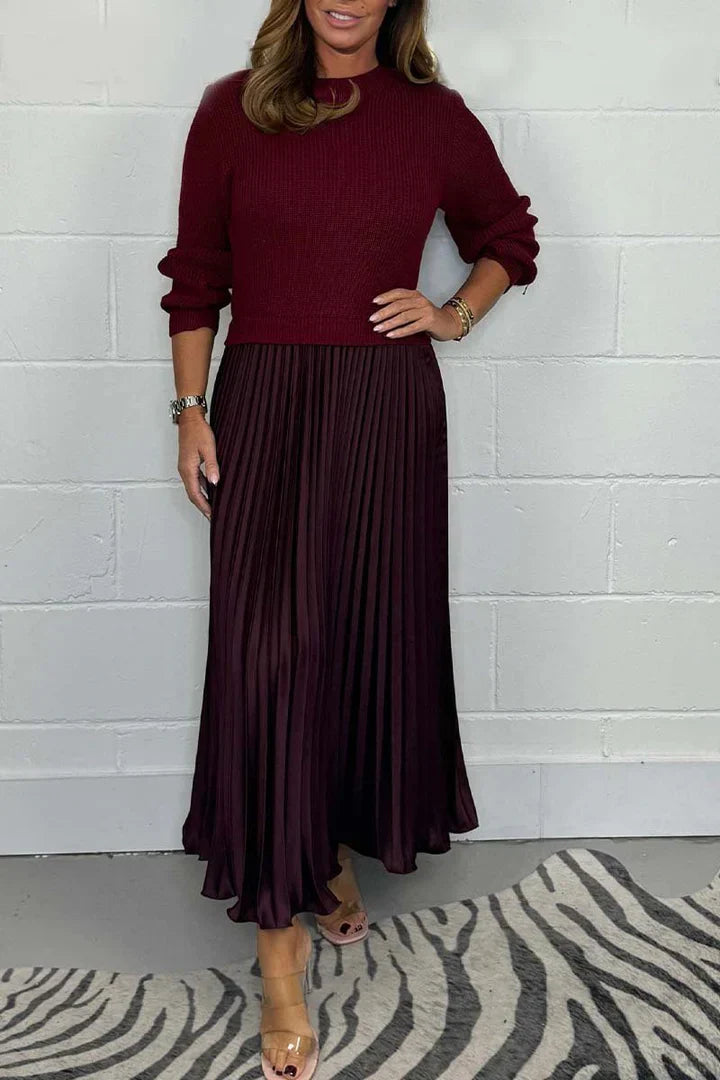 Claire | Elegant 2-in-1 Sweater-Dress