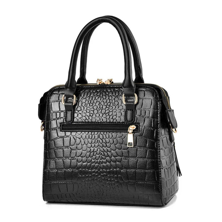 Thea | Luxury Crocodile-Embossed Bag